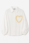 Heart Poplin Shirt