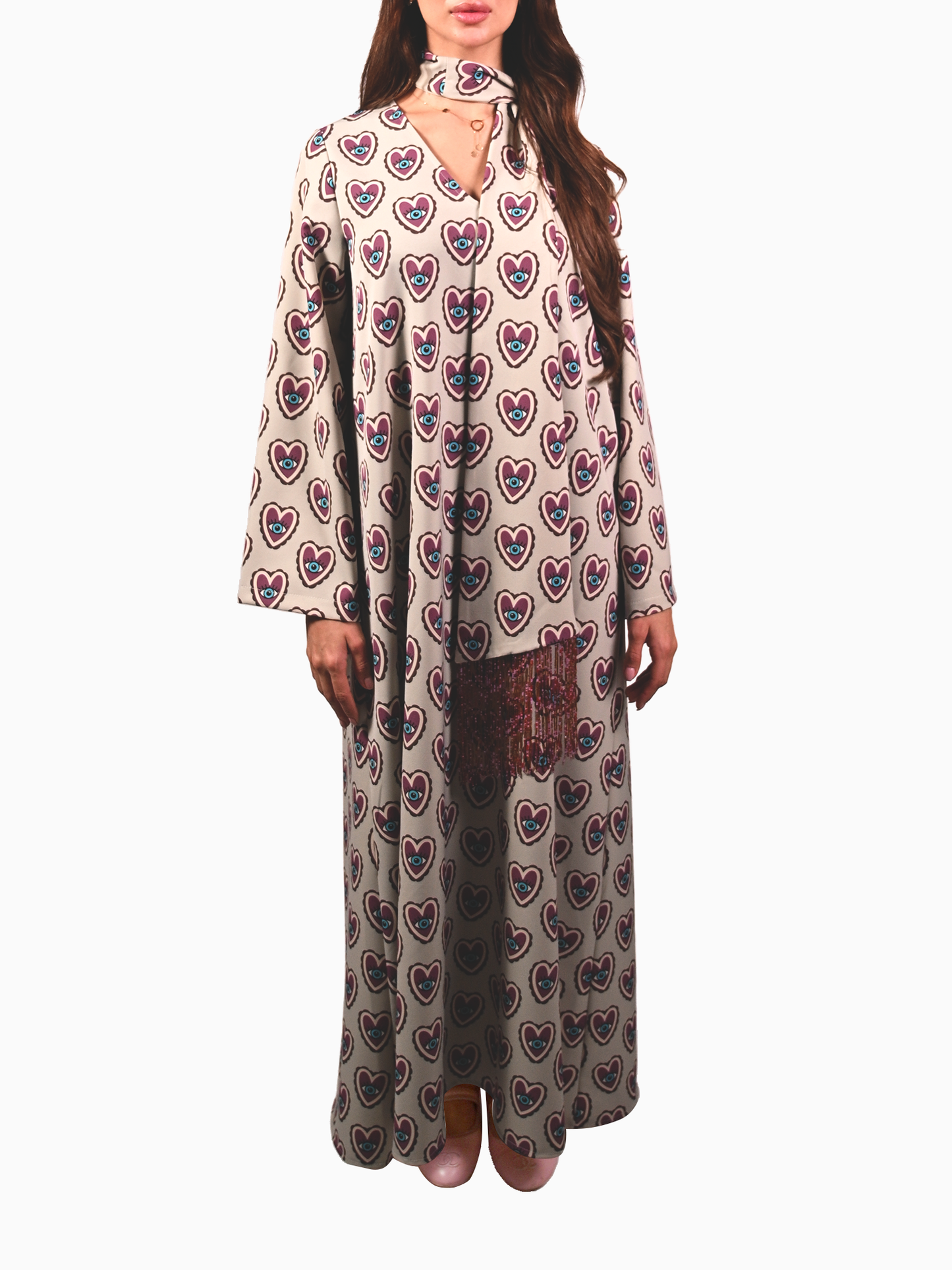 Modern Heritage" Purple Evil Eye"