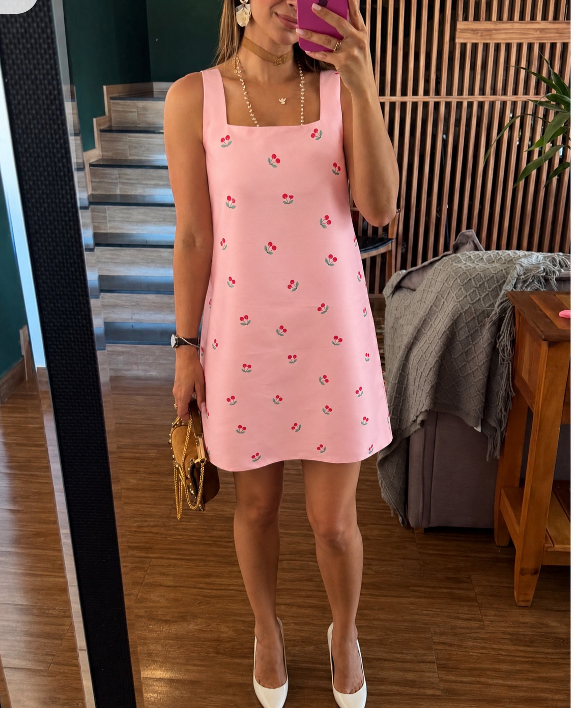 Cherry Pink Dress