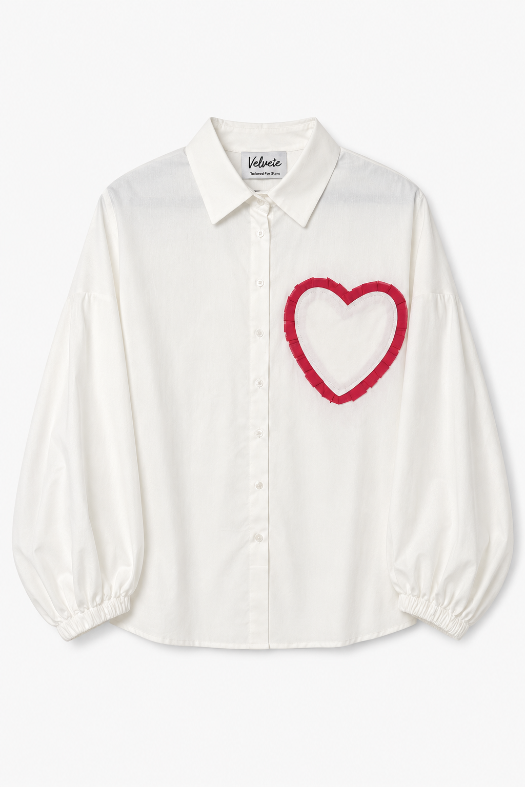 Heart Poplin Shirt