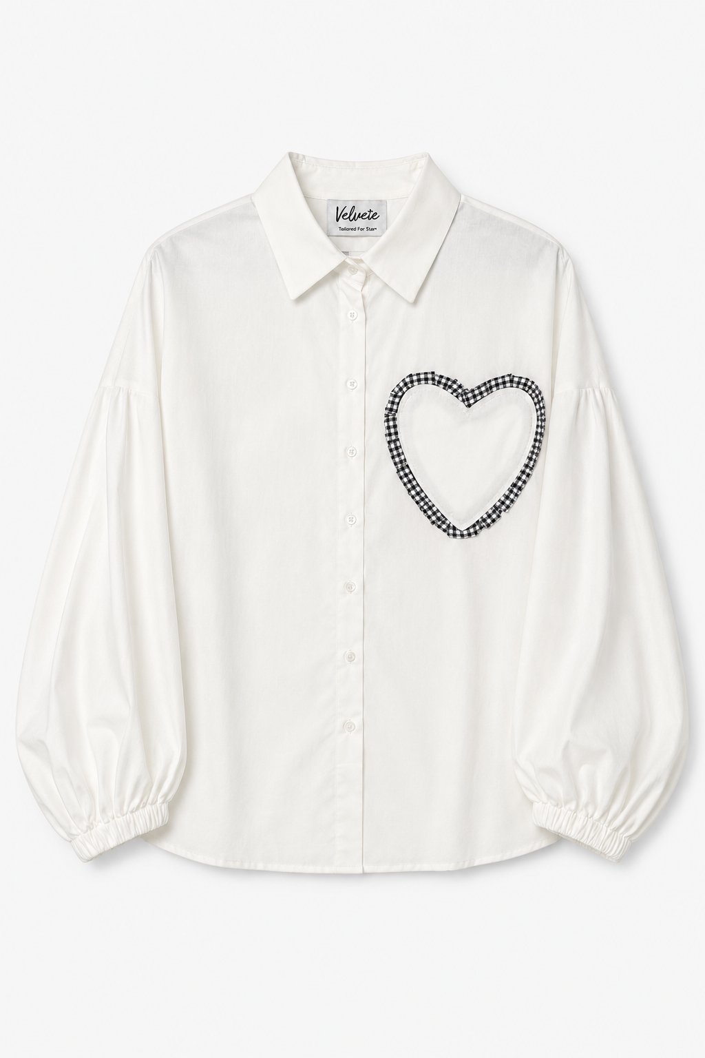 Heart Poplin Shirt