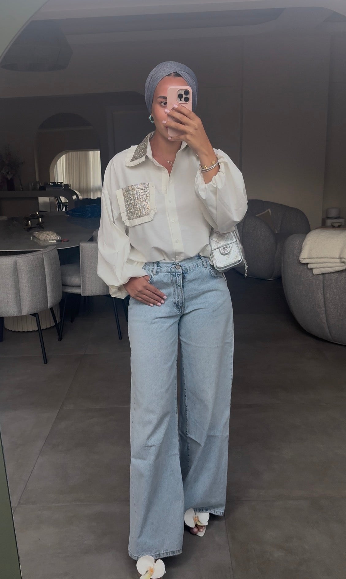 Poplin Brocade Shirt