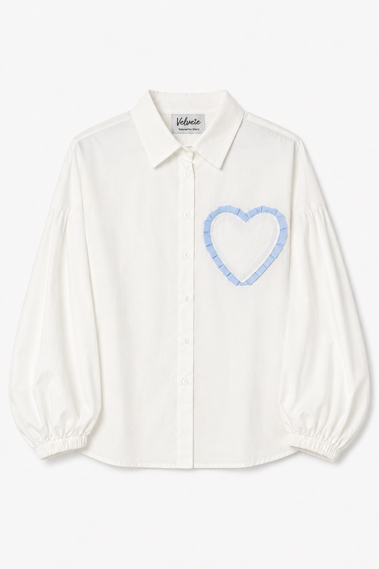 Heart Poplin Shirt