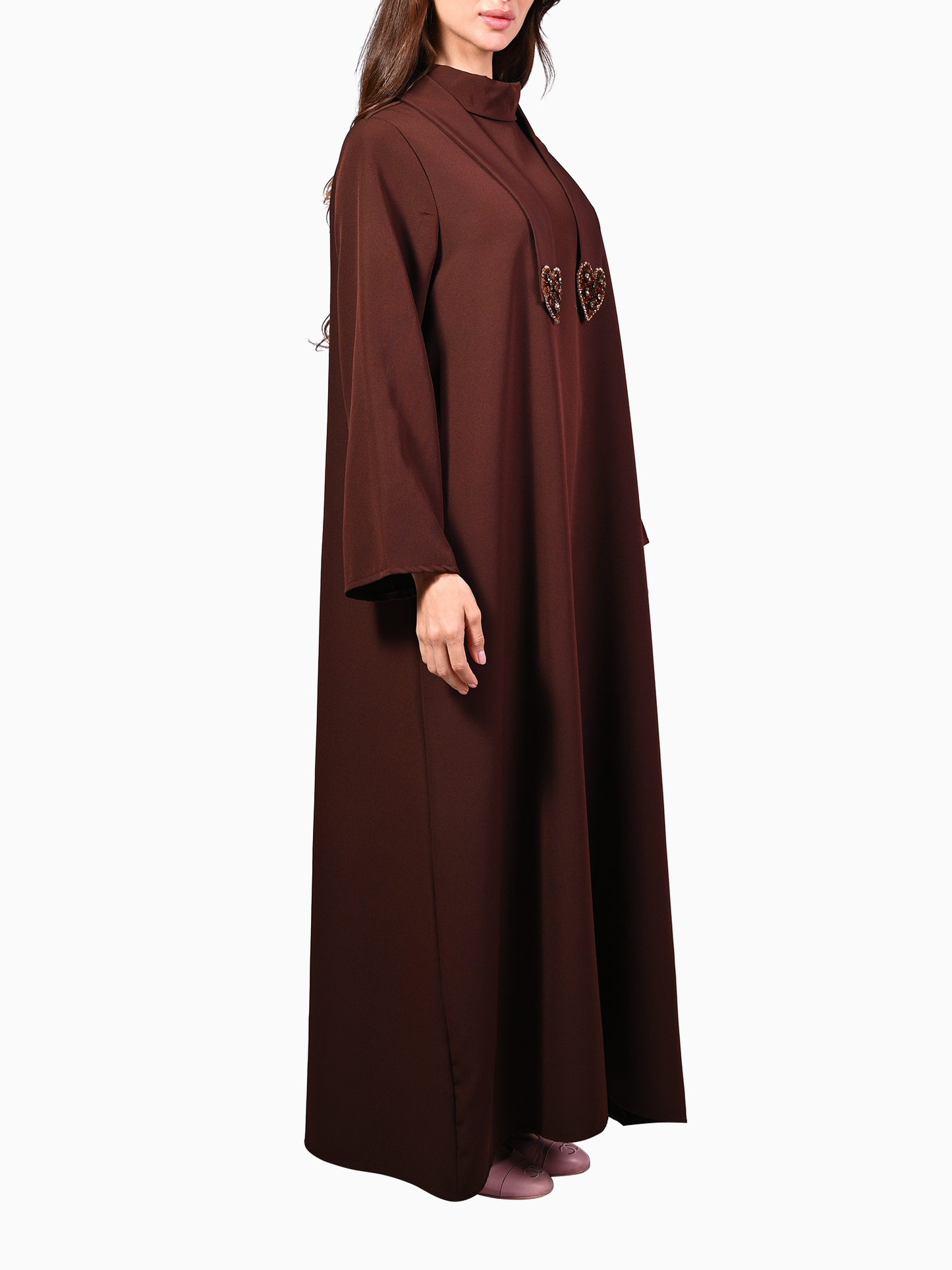 Modern Heritage" Chocolate Heart" High Neck