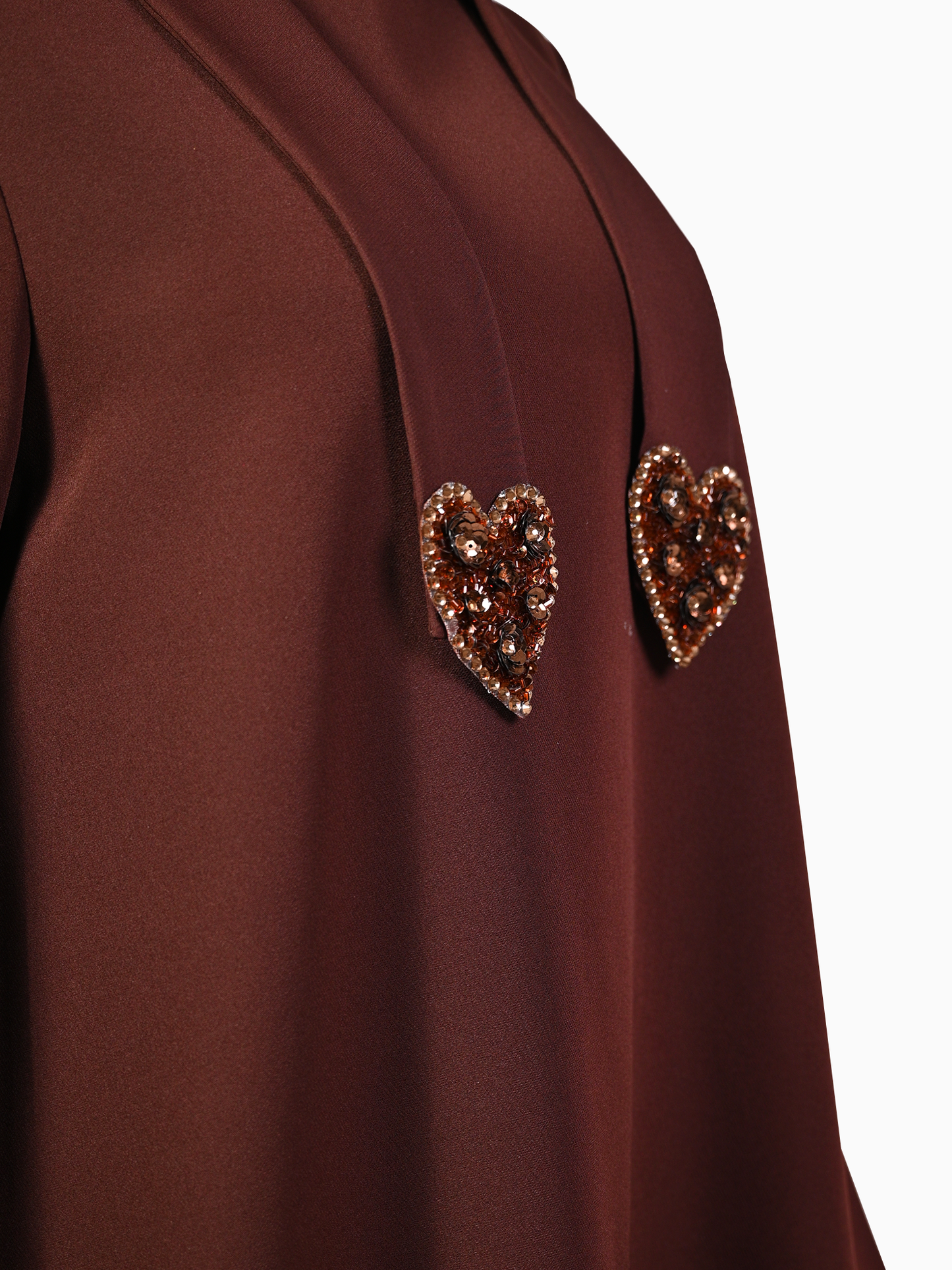 Modern Heritage" Chocolate Heart" High Neck